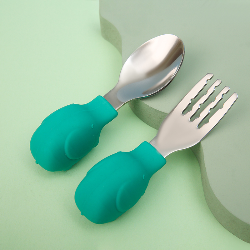 Baby Food Utensils Set - طقم أدوات المائدة للأطفال مجموعة أدوات
