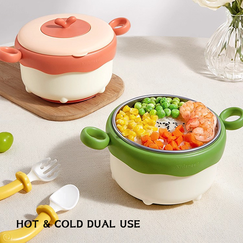 Baby Food Thermos - وعاء طعام الطفل جرة حرارية معزول