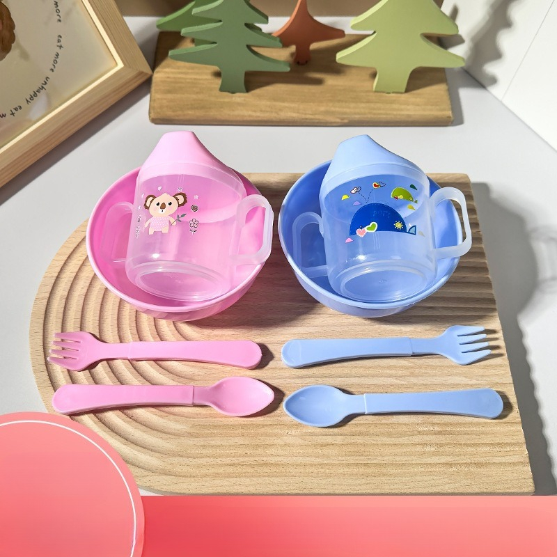 Baby Food Utensils Set - مجموعة مكونة من 4 قطع من