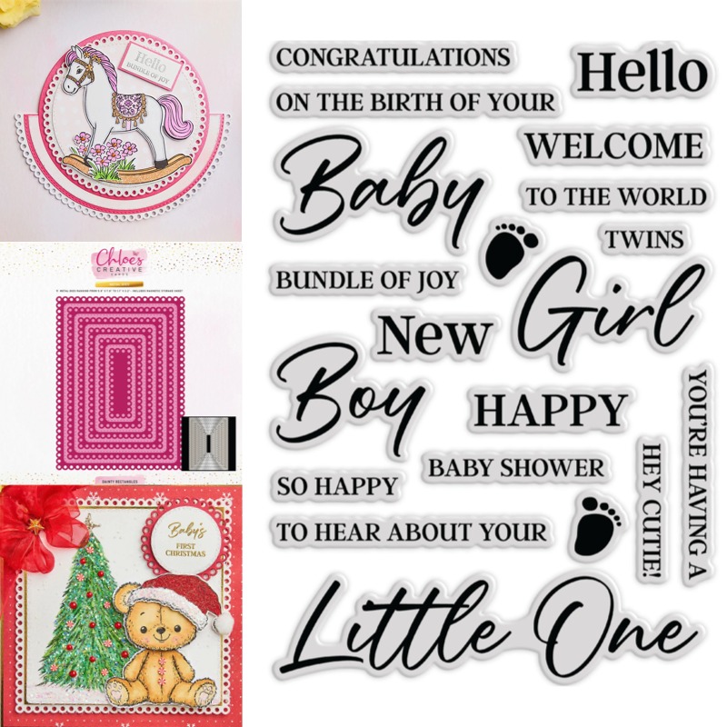 Baby Food Recipes - قوالب قطع معدنية وطوابع بتصميم ألعاب