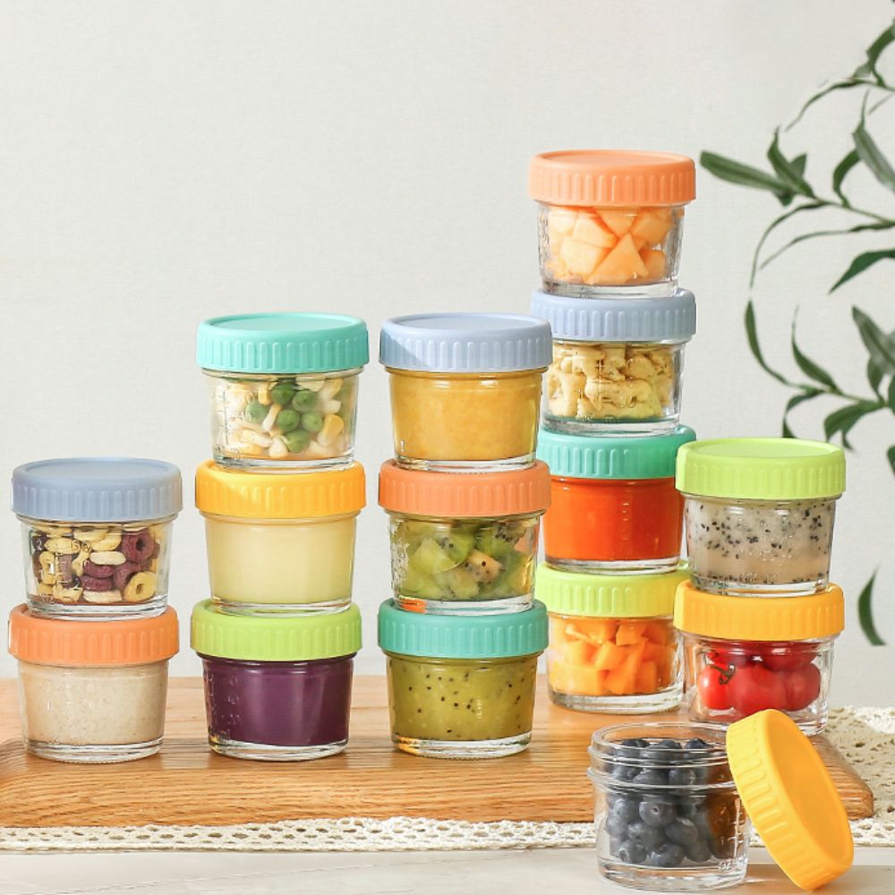Baby Food In Jar - 6 قطعة برطمان طعام للأطفال زجاجي