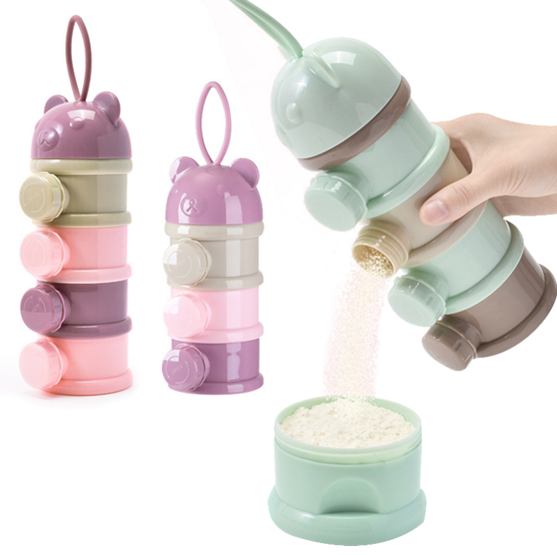 Puree Baby Food - تخزين ثلاث/أربعة طبقات حاوية طعام محمولة