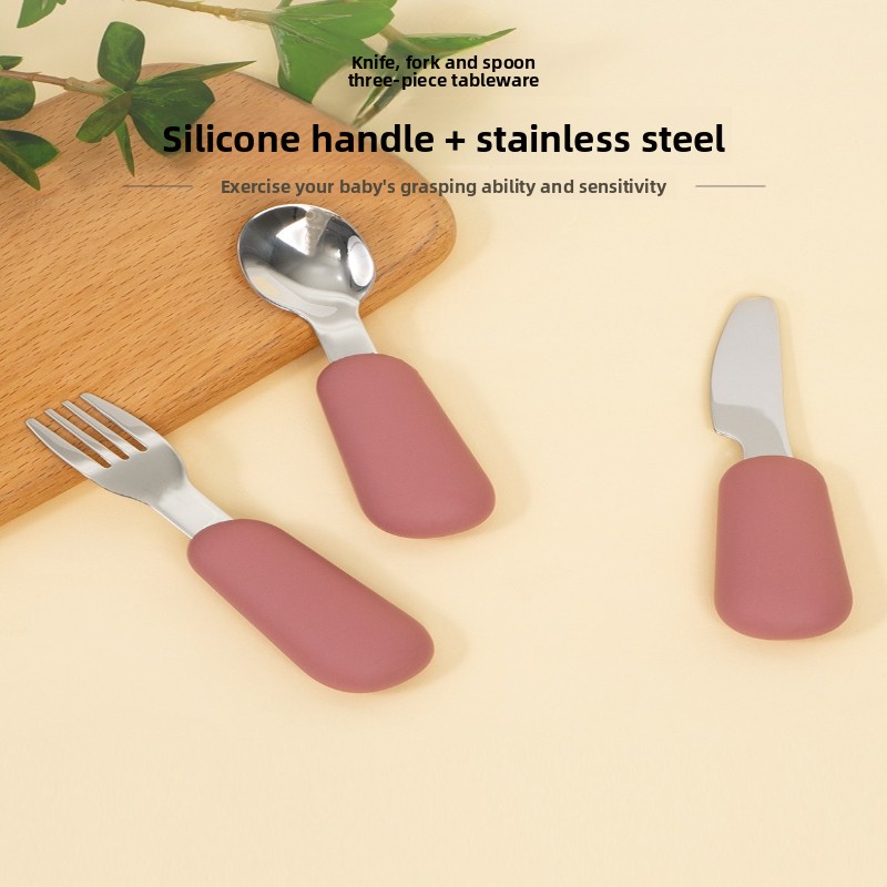 مجموعة أدوات طعام للأطفال من ا - مراجعة Baby Food Knife Set وسعره