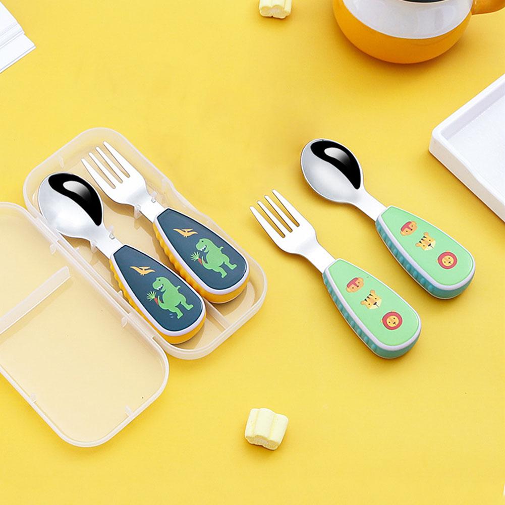 2 قطعة أدوات المائدة لطيف الغذ - مراجعة Baby Food Knife Set وسعره