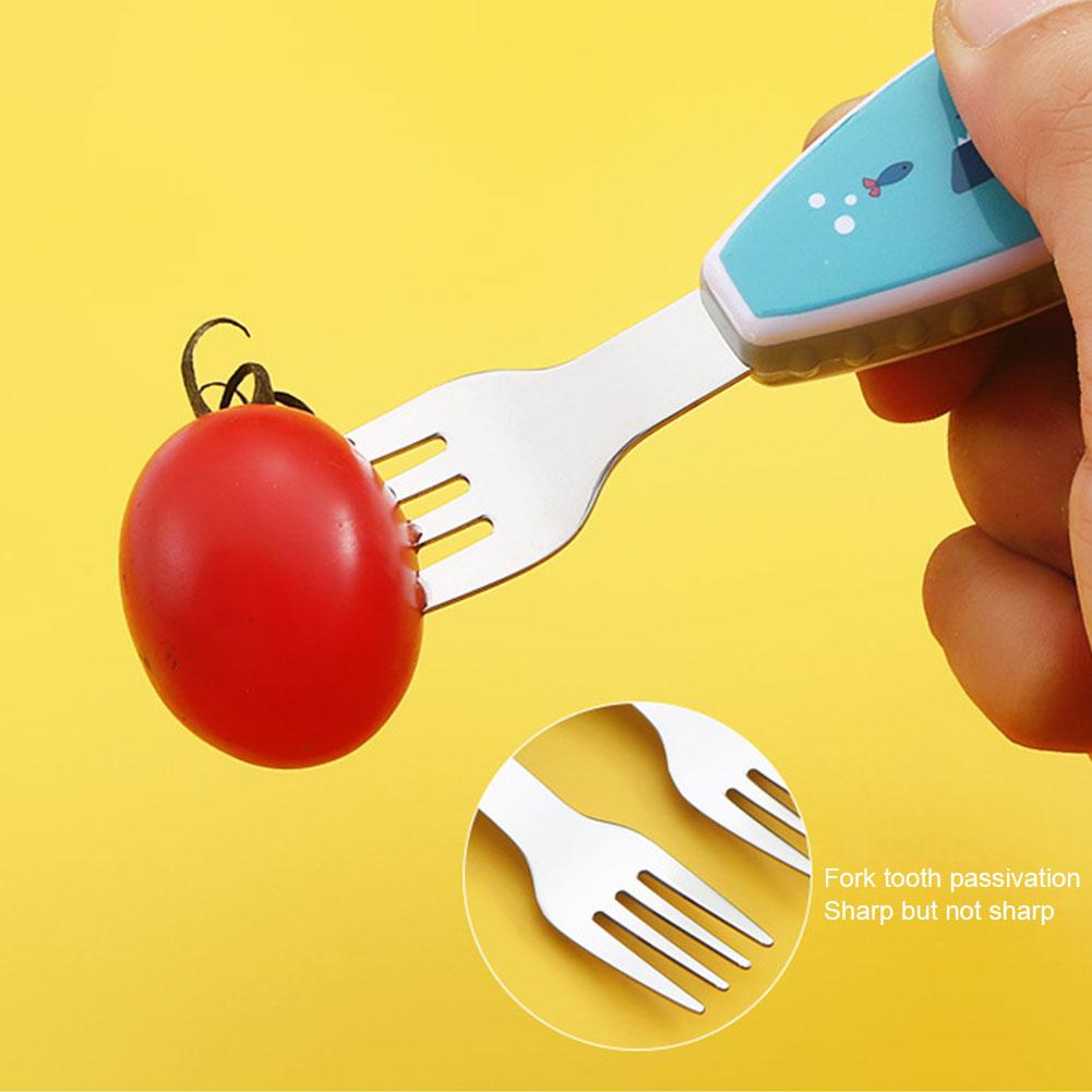 2 قطعة أدوات المائدة لطيف الغذ - مراجعة Baby Food Knife Set وسعره