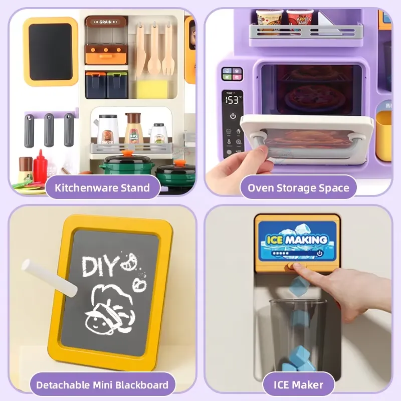 مجموعة مطبخ للعب الأطفال بحجم  - مراجعة Baby Kitchen Food وسعره