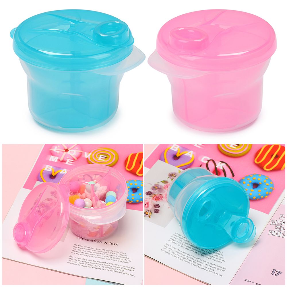 بی ملک پاؤڈر ڈسپنسر سنیک پاٹ ا - مراجعة Puree Baby Food وسعره