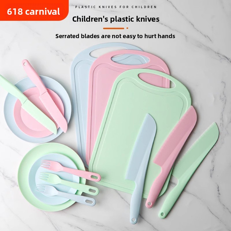 سكين مطبخ بلاستيكي غير قابل لل - مراجعة Baby Food Knife Set وسعره