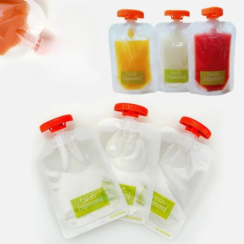 10 قطع من علب أغذية الأطفال وا - مراجعة Puree Baby Food وسعره