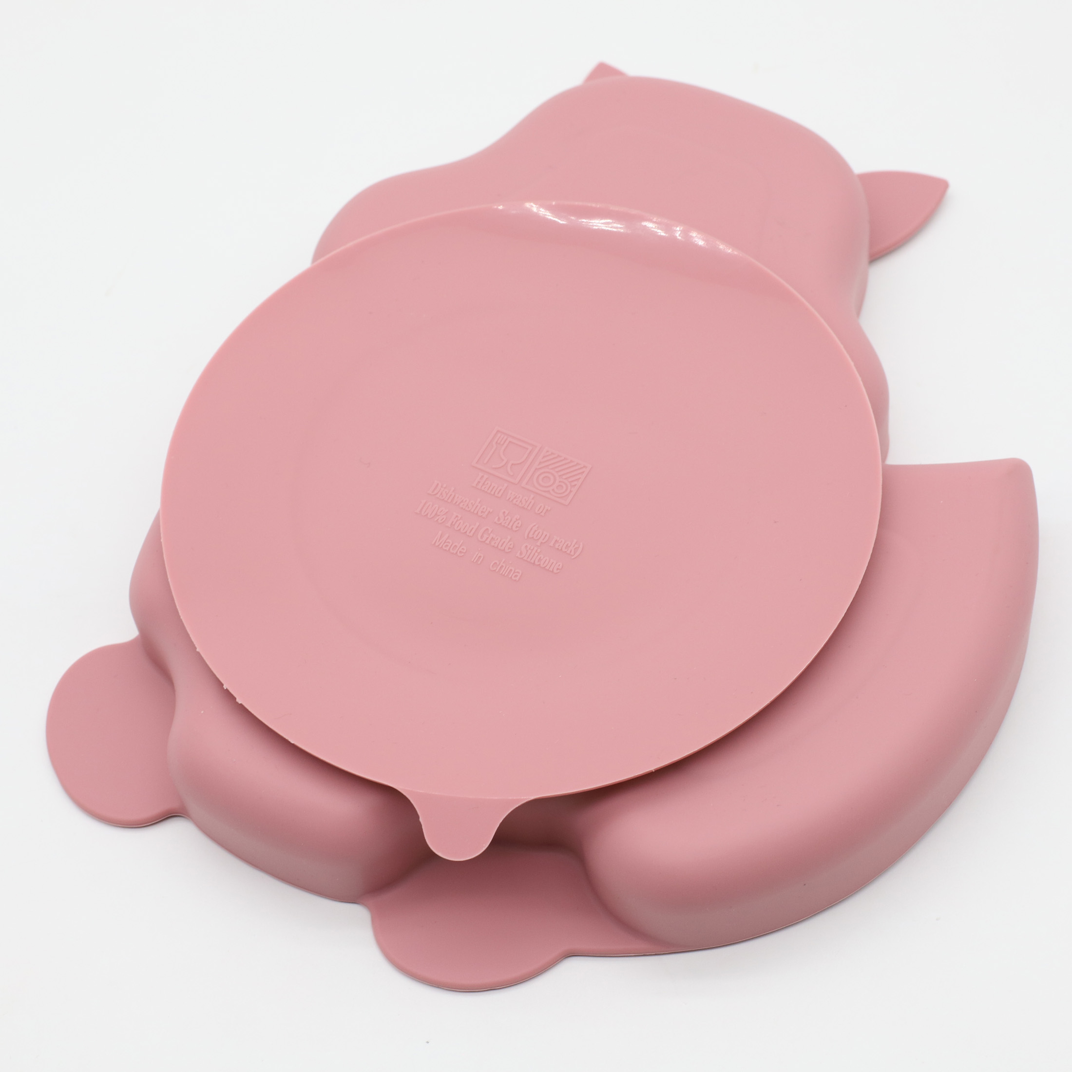 طبق عشاء من السيليكون مع شفط ق - مراجعة Baby Food Utensils Set وسعره