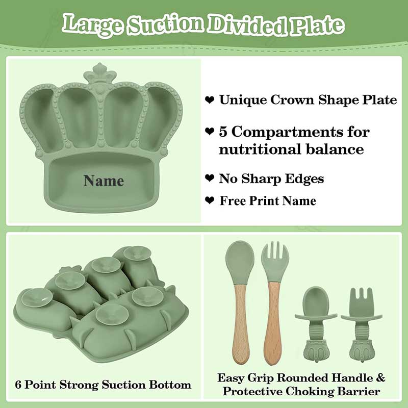 أدوات مائدة من السيليكون مع اس - مراجعة Baby Kitchen Food وسعره