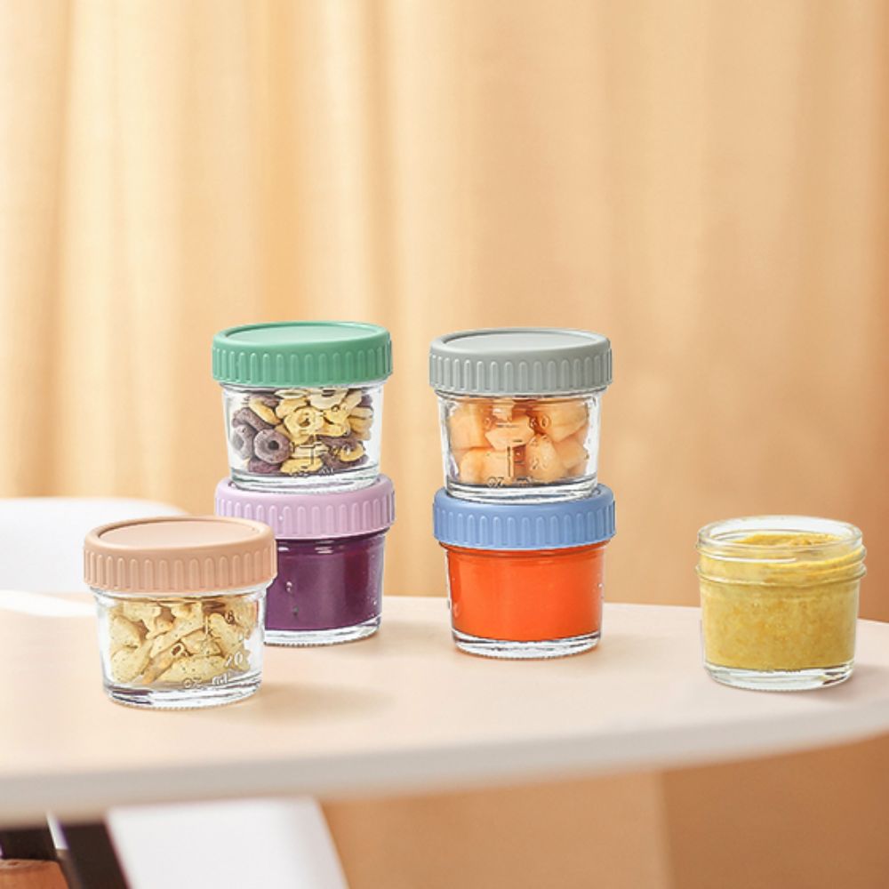 6 قطعة برطمان طعام للأطفال زجا - مراجعة Baby Food In Jar وسعره