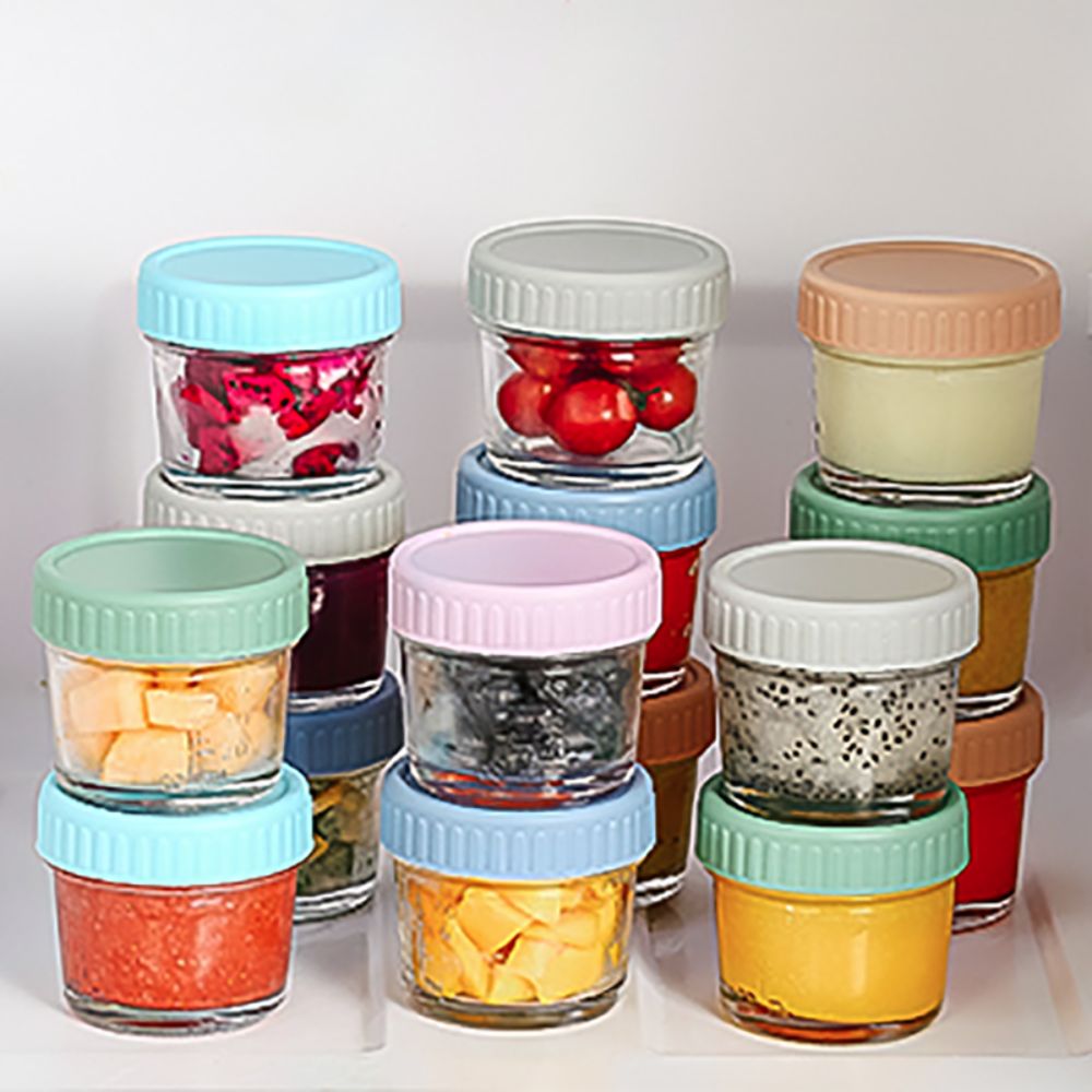 6 قطع من أوعية زجاجية لطعام ال - مراجعة Baby Food In Jar وسعره