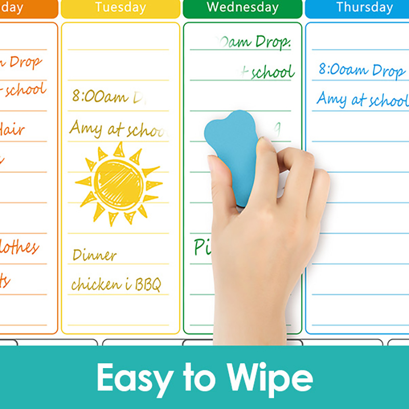 A3 حجم المغناطيسي الشهري الأسب - مراجعة Baby Food Schedule وسعره
