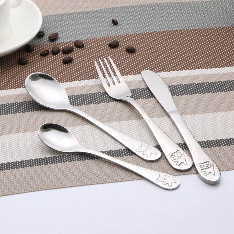 4 قطعة/المجموعة الطفل ملعقة صغ - مراجعة Baby Food Knife Set وسعره