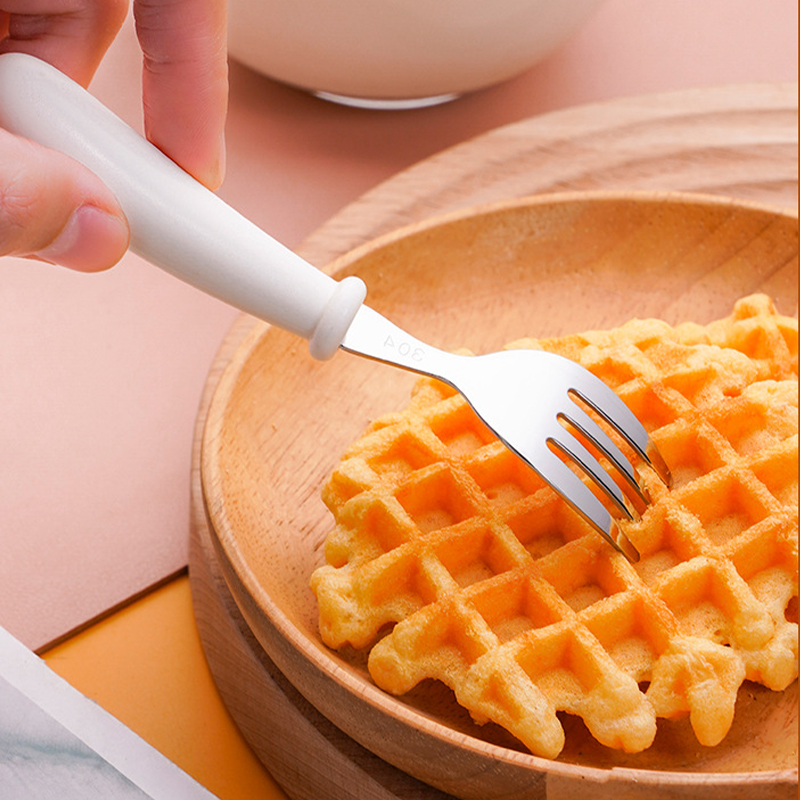 طقم ملعقة وشوكة للأطفال من الف - مراجعة Baby Food Knife Set وسعره