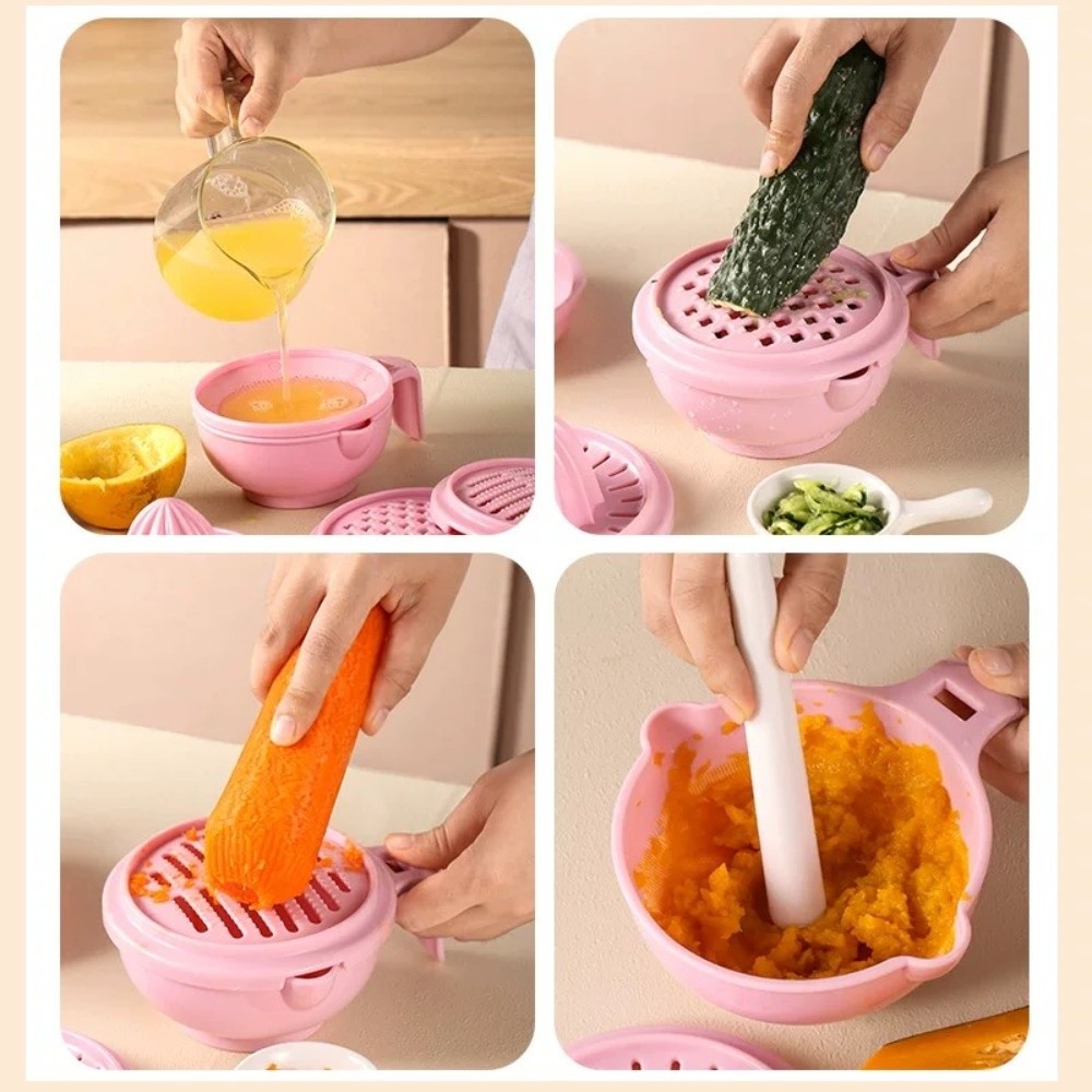 وعاء طحن أغذية الأطفال بلون سا - مراجعة Puree Baby Food وسعره