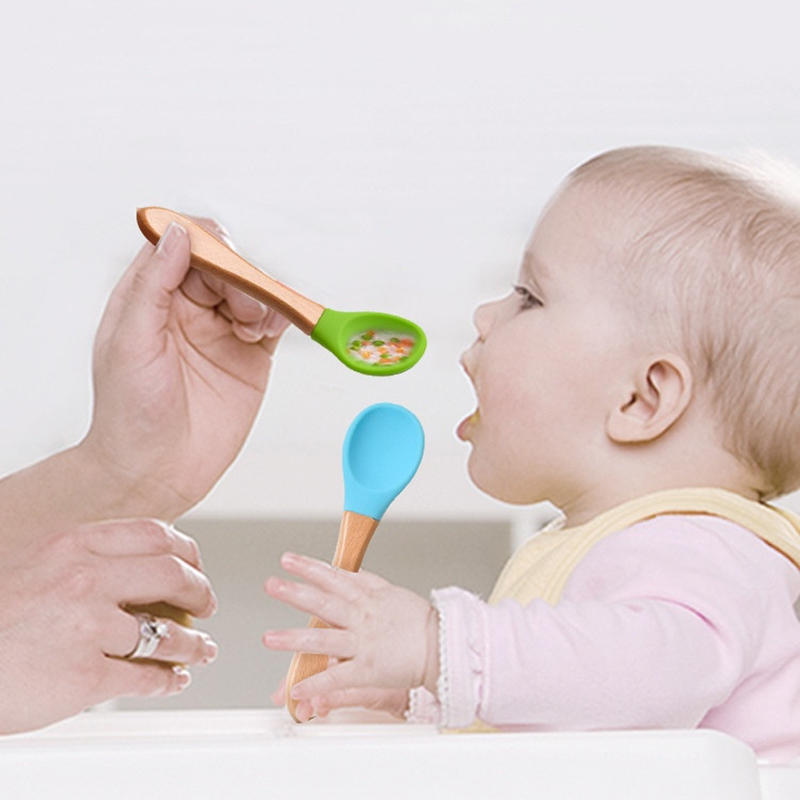 2 قطعة/المجموعة الطفل ملعقة سي - مراجعة Baby Food Utensils Set وسعره