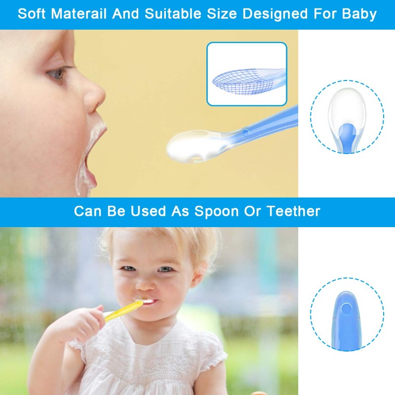 ملاعق سيليكون للأطفال خالية من - مراجعة Baby Food Diary وسعره